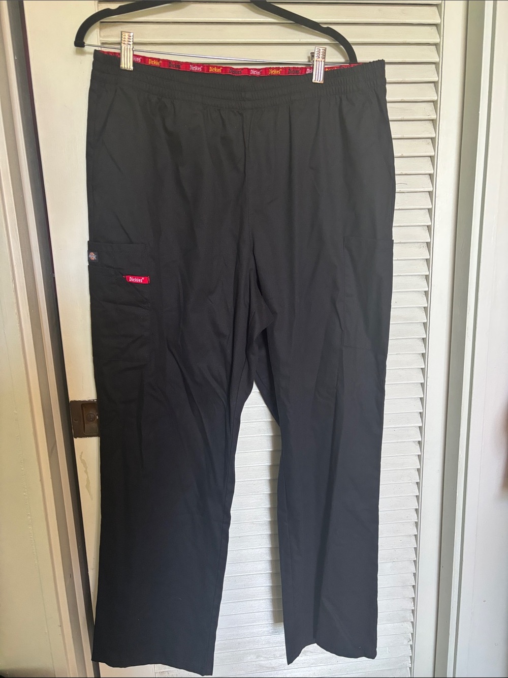 Dickies Black Medical Scrub Pants